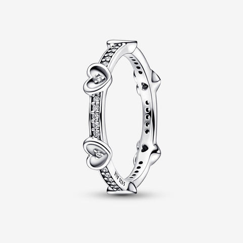 Pandora Anello Cuori Splendenti