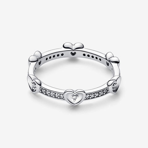 Pandora Anello Cuori Splendenti
