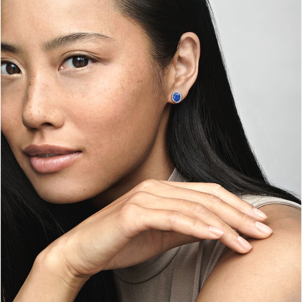 Pandora Orecchini Pietre Blu