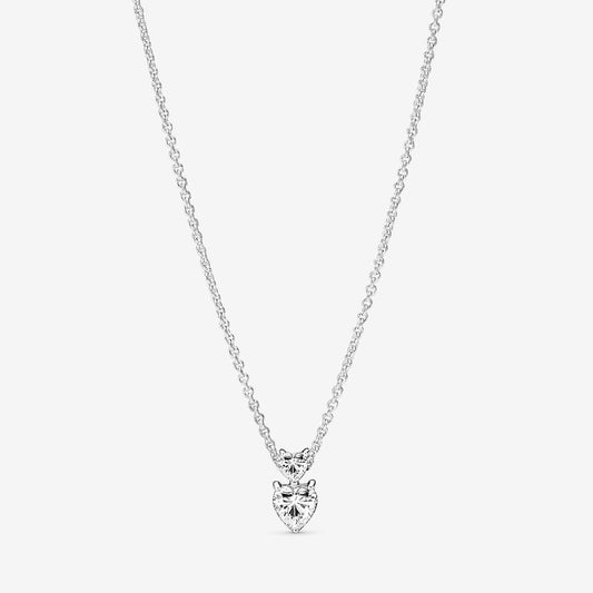 Pandora Collana Due Cuori
