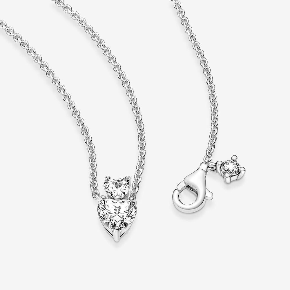 Pandora Collana Due Cuori