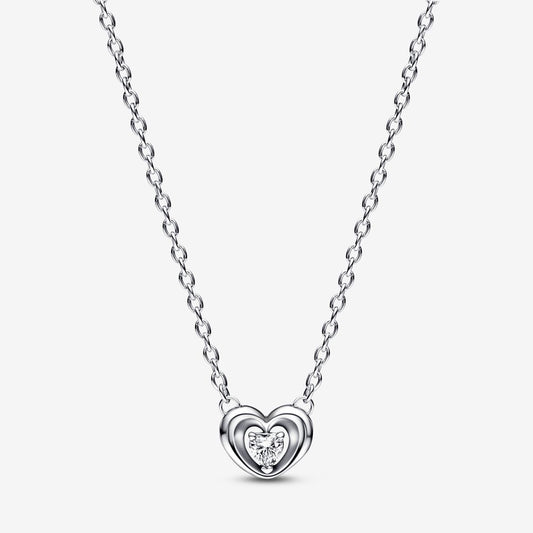 Pandora Collana Cuore Splendente con Pietra