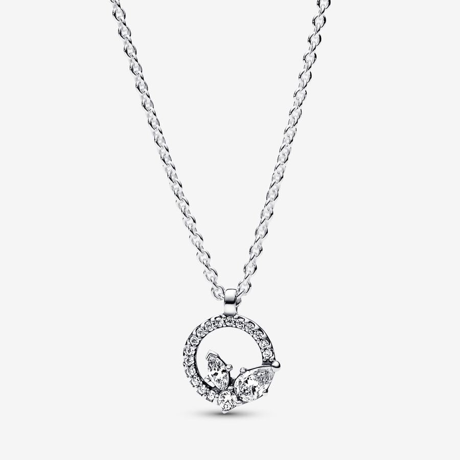 Pandora Collana Herbarium Cerchio e Petali Luminosi