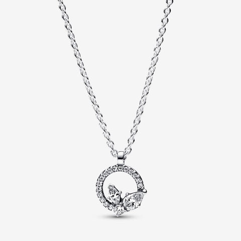 Pandora Collana Herbarium Cerchio e Petali Luminosi