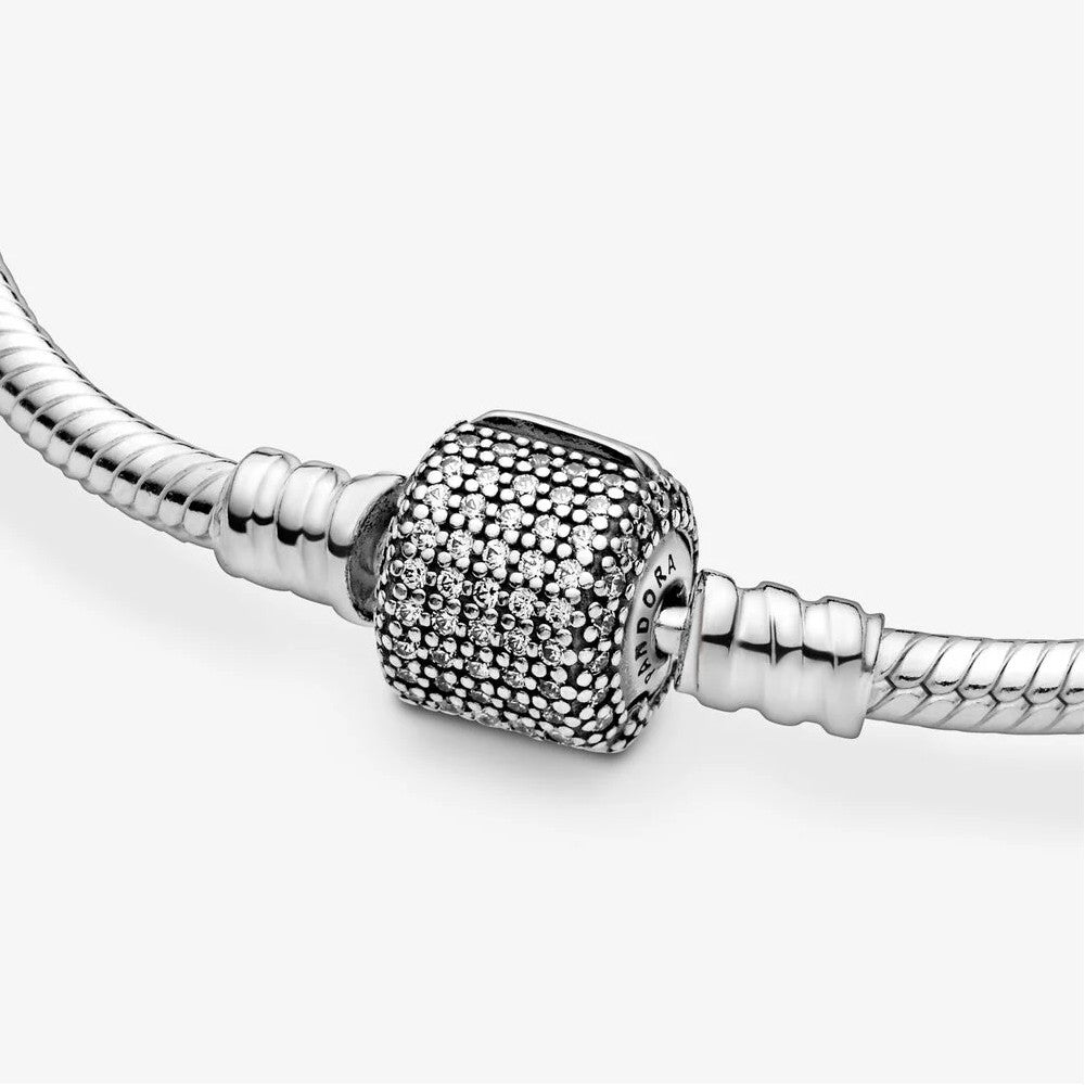 Pandora Bracciale Moments chiusura con pavé scintillante