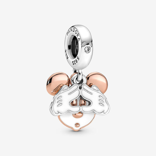 Pandora Disney, charm Pendente Mickey Mouse, "Be Yourself"
