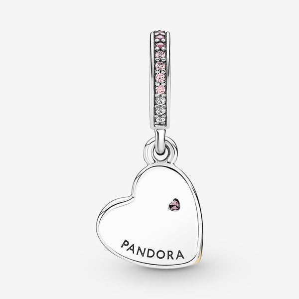 Pandora Charm Pendente Cuori Intrecciati e Famiglia