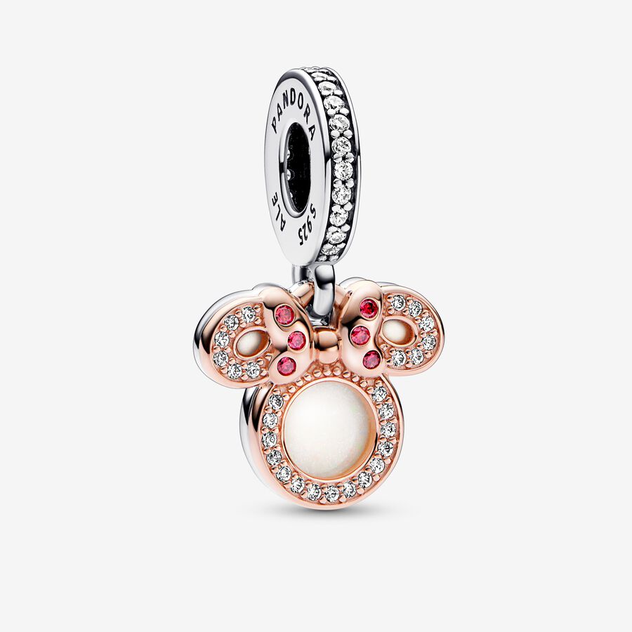 Pandora Charm Disney, Minnie, Pendente "Mom you are my best friend"