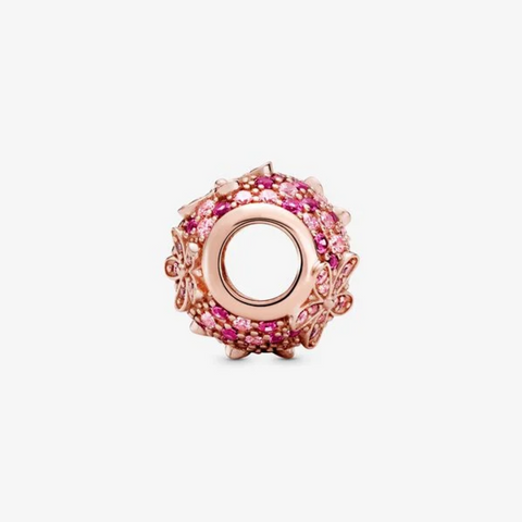 Pandora Charm Margherita con pavé rosa