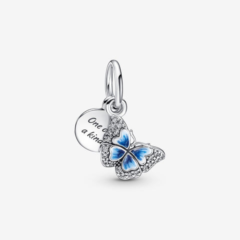 Pandora Charm Pendente Farfalla Blu