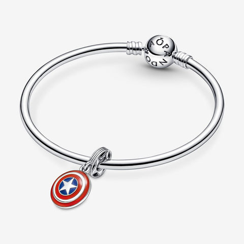 Pandora Marvel Charm Pendente Avengers, Scudo di Captain America