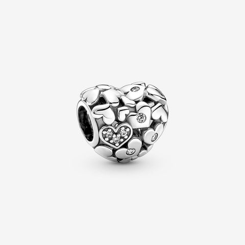 Pandora Charm Openwork Cuori