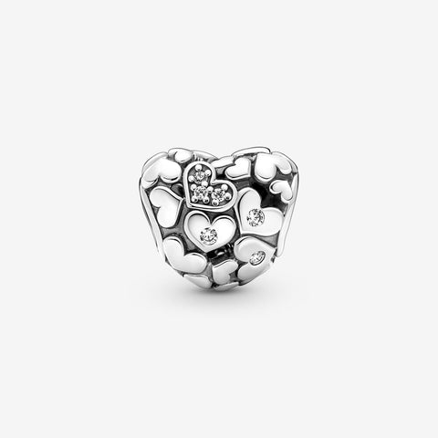 Pandora Charm Openwork Cuori