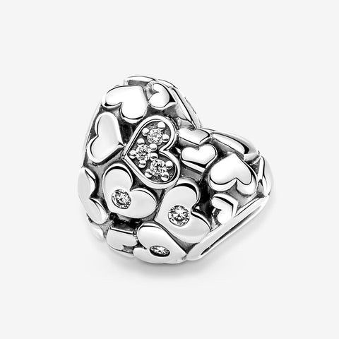 Pandora Charm Openwork Cuori