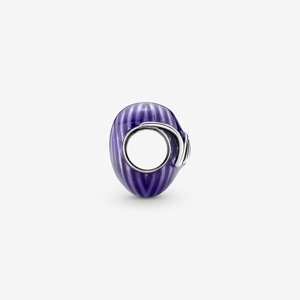 Pandora Charm Batticuore Viola "Mom"