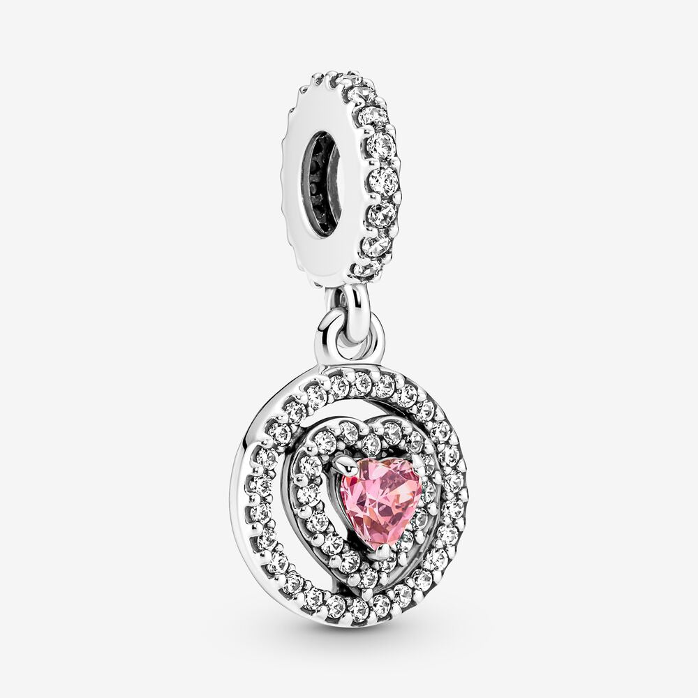 Pandora Charm Pendente Cuore Rosa