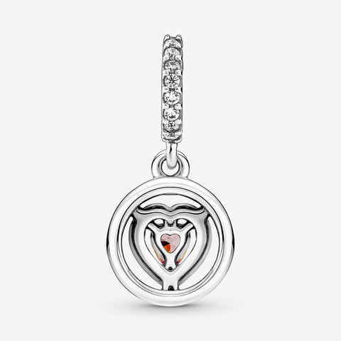 Pandora Charm Pendente Cuore Rosa