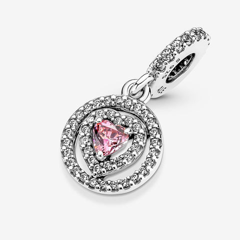 Pandora Charm Pendente Cuore Rosa