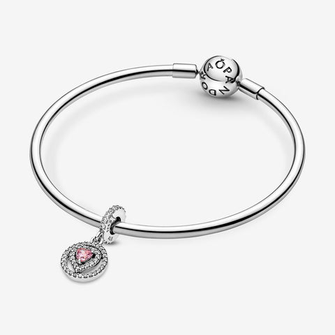 Pandora Charm Pendente Cuore Rosa