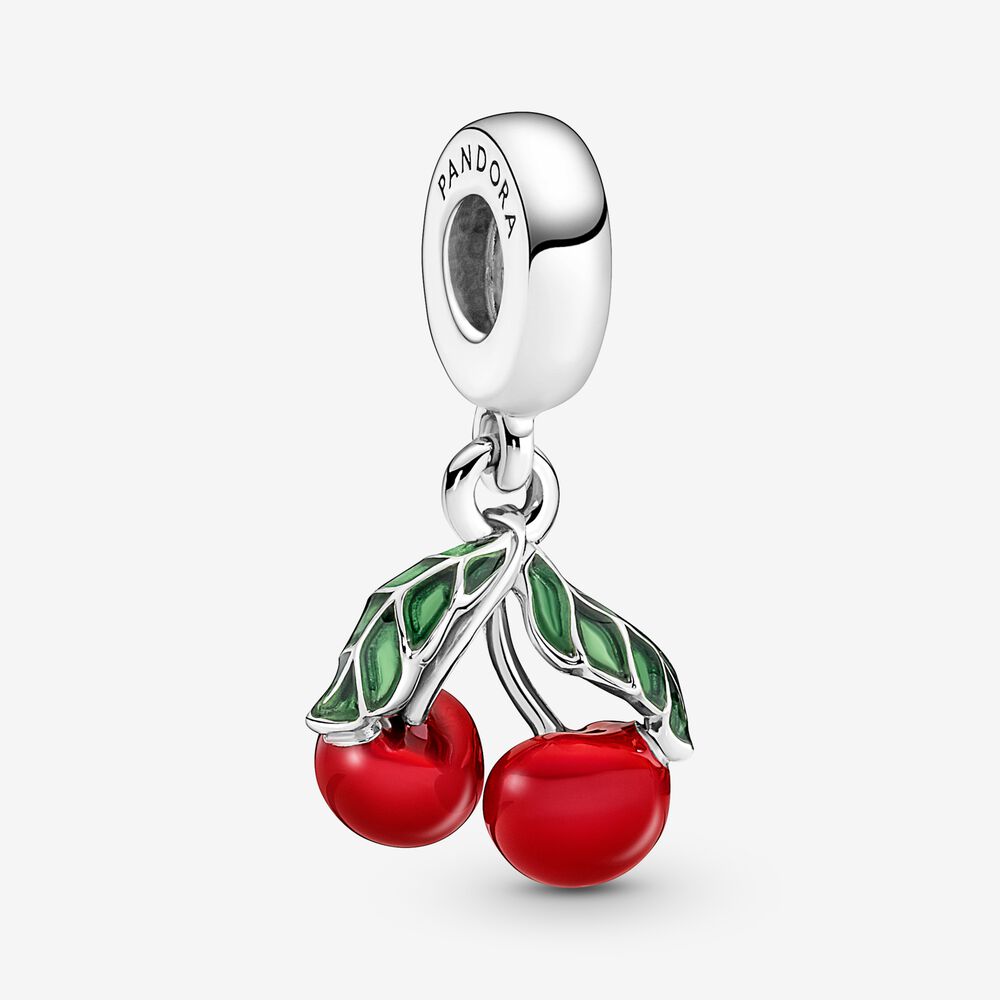 Pandora Charm Pendente Ciliegie in Argento