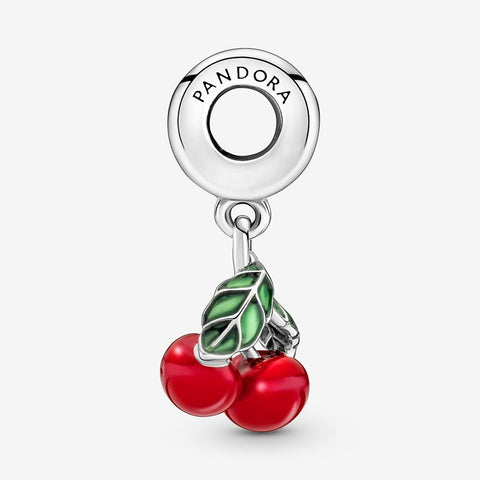 Pandora Charm Pendente Ciliegie in Argento