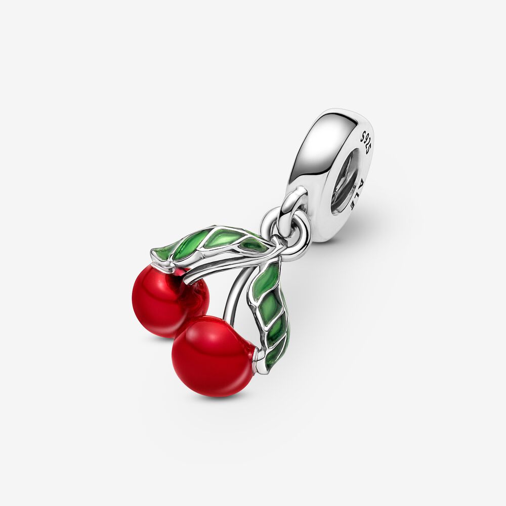Pandora Charm Pendente Ciliegie in Argento