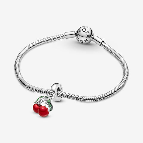 Pandora Charm Pendente Ciliegie in Argento