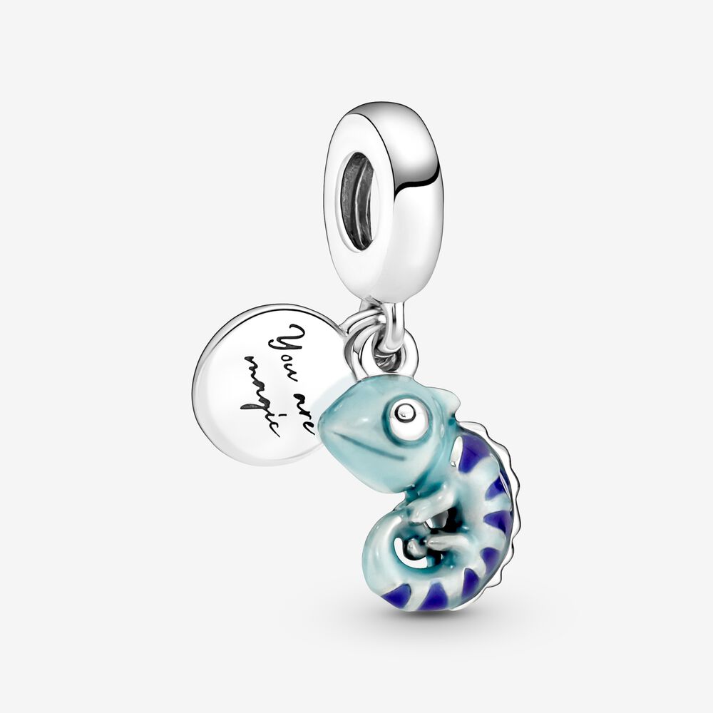 Pandora Charm Pendente Camaleonte in Argento