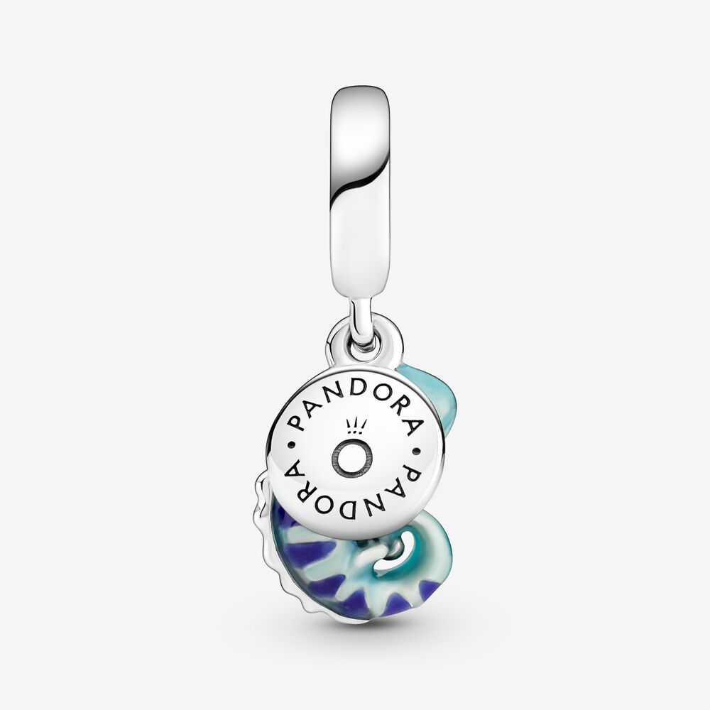 Pandora Charm Pendente Camaleonte in Argento