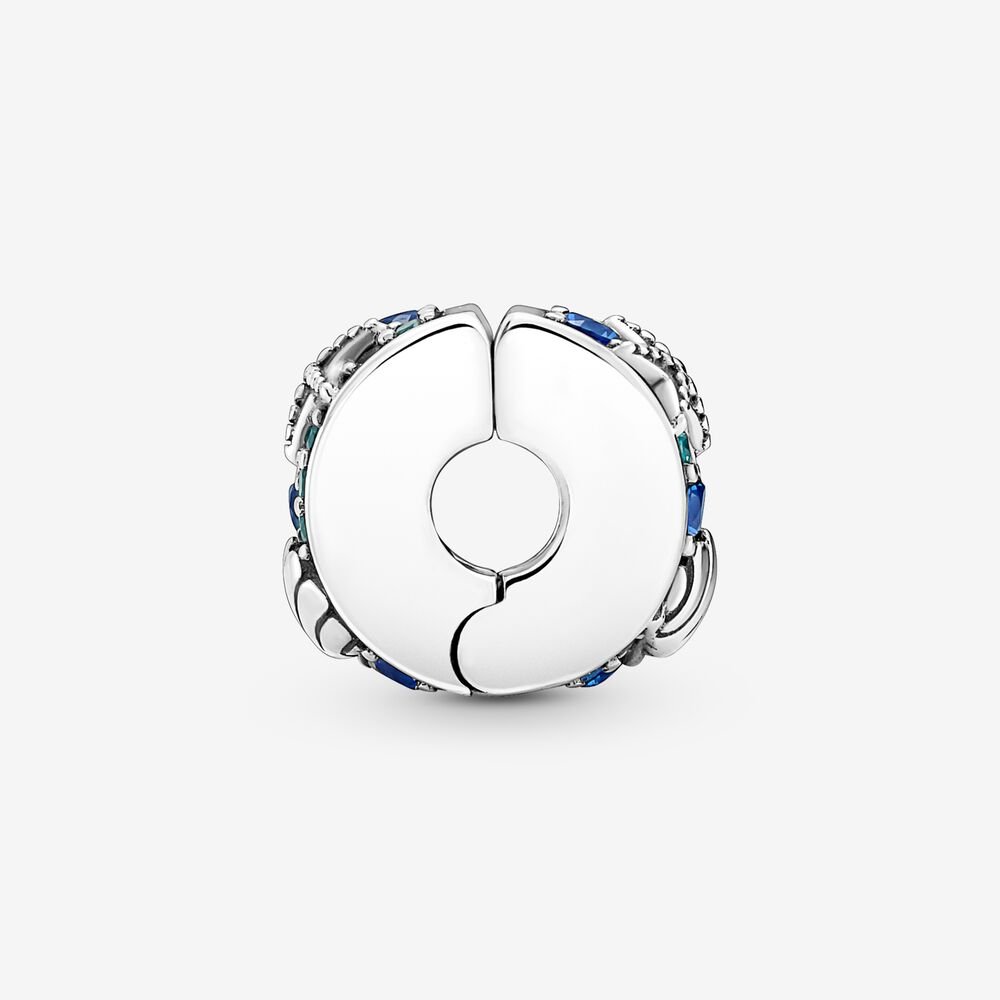 Pandora Clip Stelle Marine e Conchiglie Tropicali in Argento