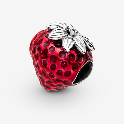 Pandora Charm Fragola in Argento