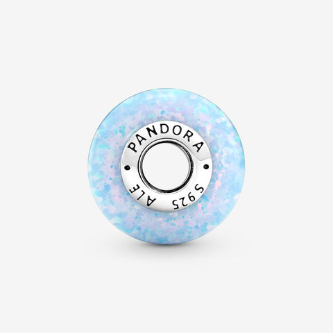 Pandora Charm Opale Oceano Blu in Argento