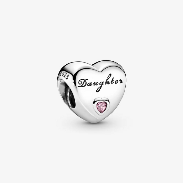 Pandora Charm a cuore Figlia