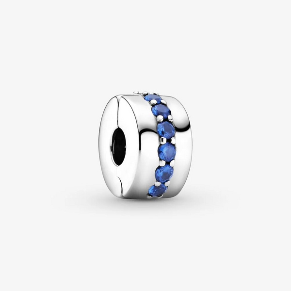 Pandora Clip Sentiero blu scintillante