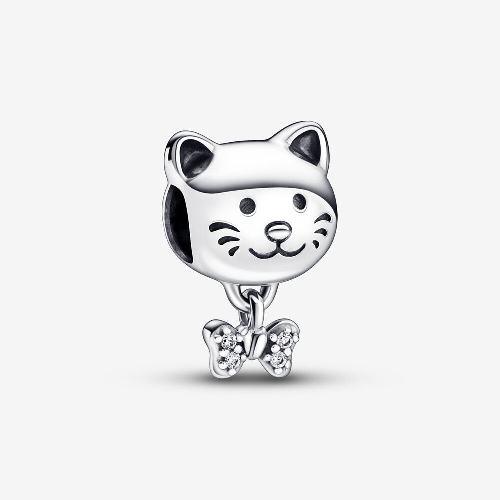 Pandora Charm Gattino con Fiocco