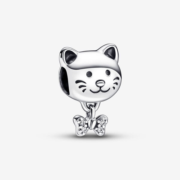 Pandora Charm Gattino con Fiocco