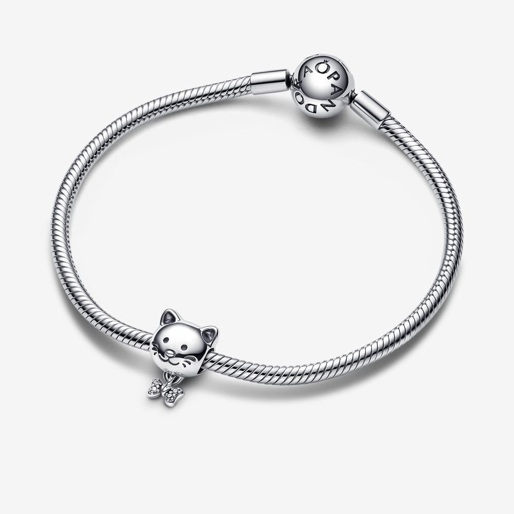 Pandora Charm Gattino con Fiocco