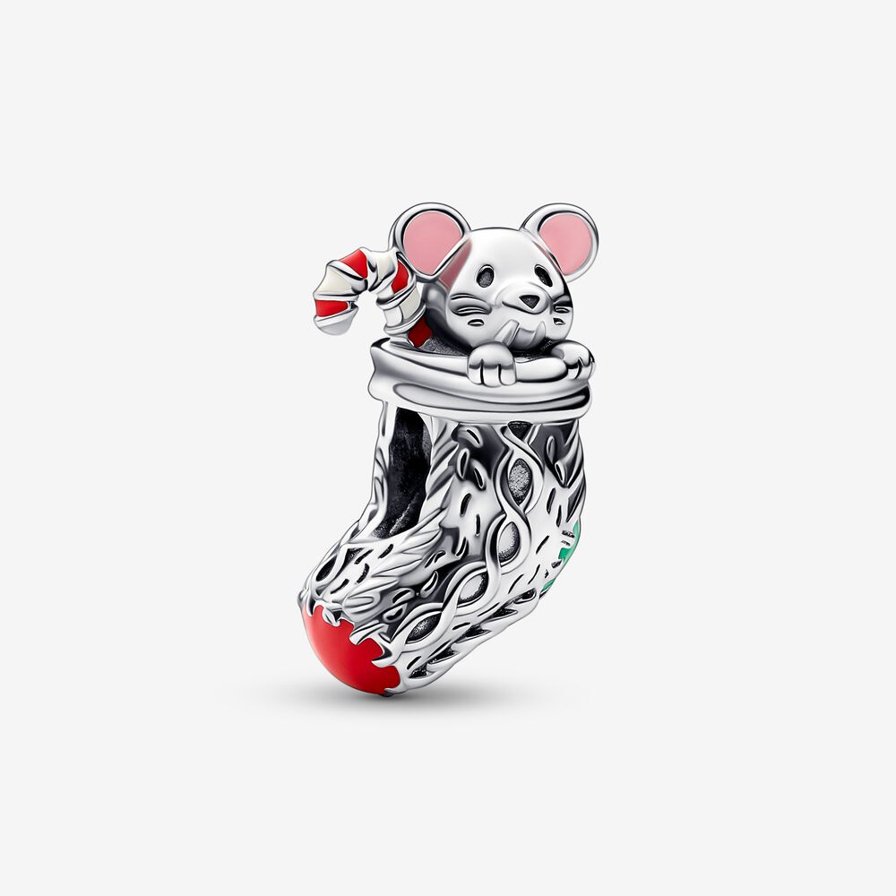 Pandora Charm Topolino Natalizio