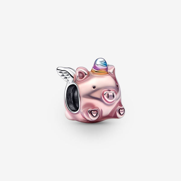 Pandora Charm Maialino Unicorno