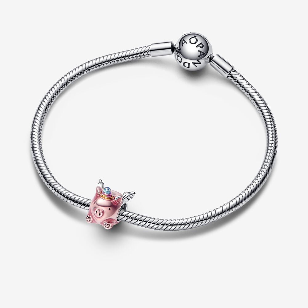 Pandora Charm Maialino Unicorno