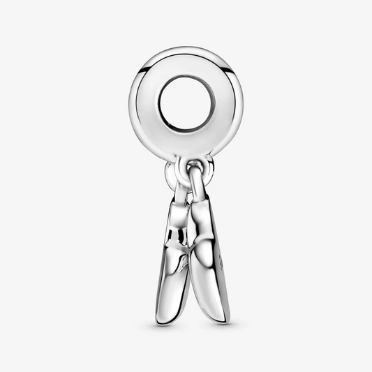 Pandora charm con ciondolo con cuori divisi Mother & Son (Madre e figlio)