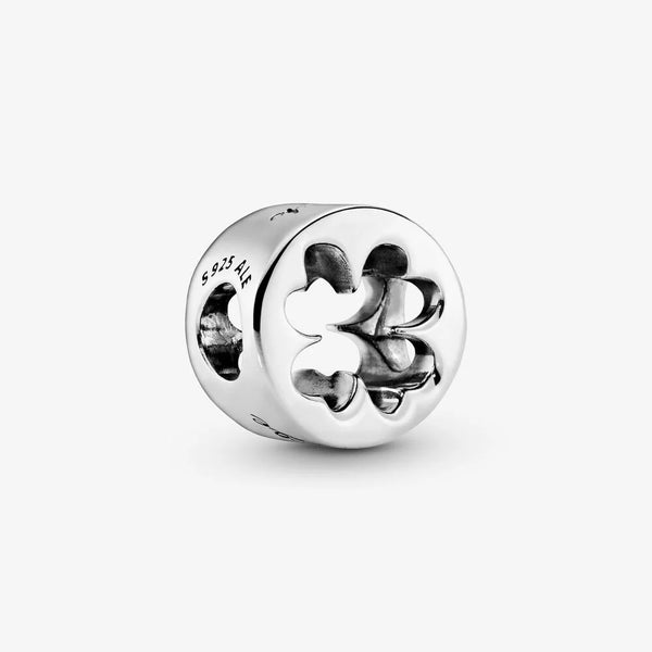 Pandora Charm openwork con quadrifoglio Fortuna