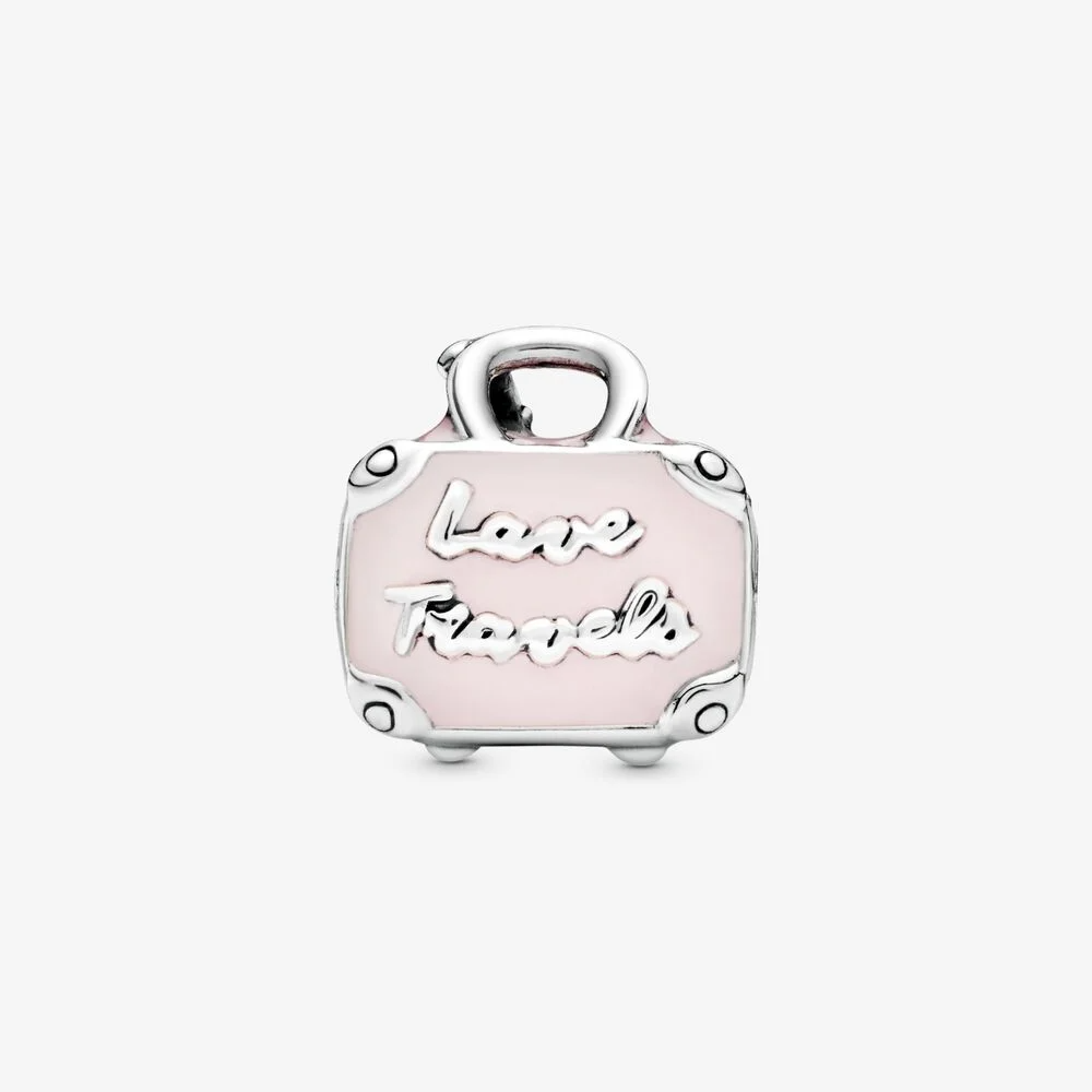 Pandora Charm Valigia rosa