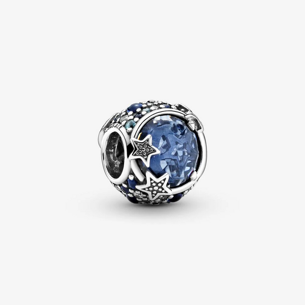 Pandora Charm Stelle scintillanti blu