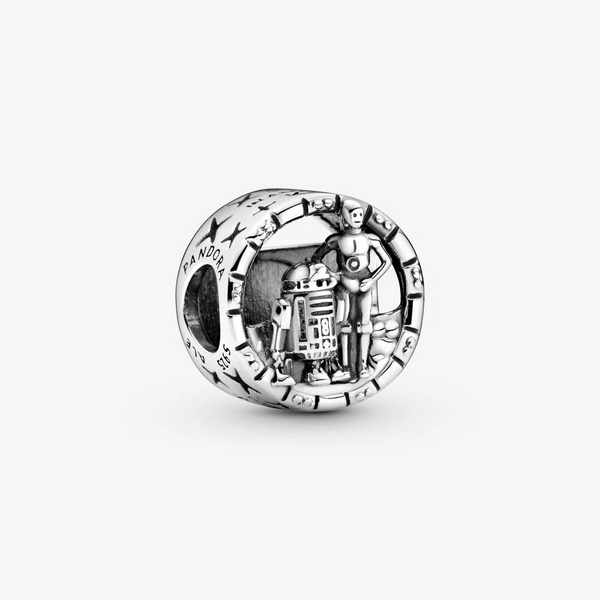 Pandora Star Wars Charm openwork C-3PO e R2-D2