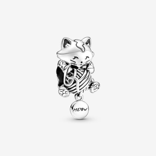 Pandora Charm Gattino e Gomitolo