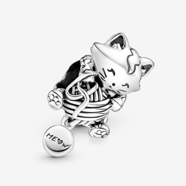 Pandora Charm Gattino e Gomitolo