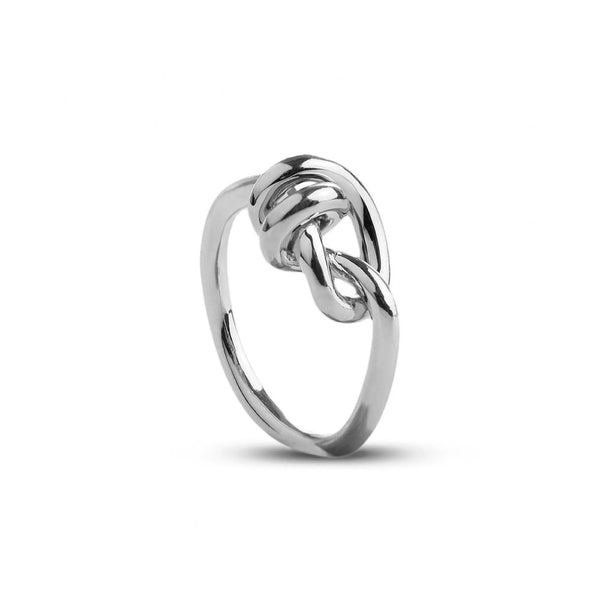 Rubinia Filodellavita - Anello Nodi d'Amore in Argento 925