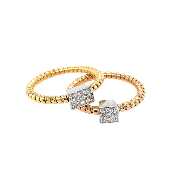 Anello in oro e diamanti