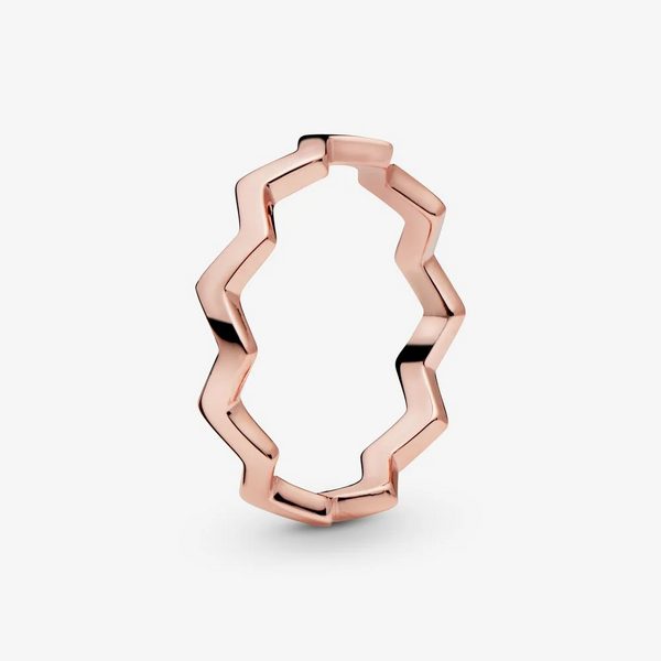 Pandora Anello Zigzag lucido
